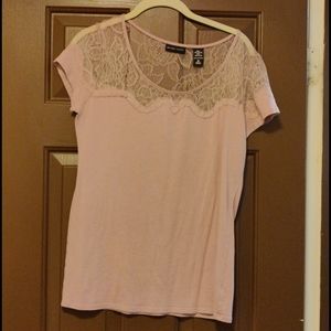 Sheer should cotton tee